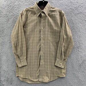 Vintage Viyella Shirt Mens Size Medium Button Up*